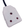 16A South Africa Plug 2 Side Socket Generator Extension Cord